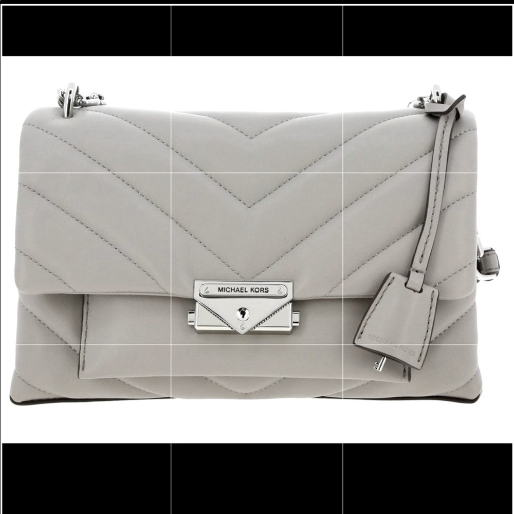 MICHAEL Michael Kors
Women's Gray Medium Cece Quilted Leather Shoulder Bag